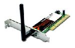 WiFi-адаптер D-Link DWA-520 108G, PCI (шт.)